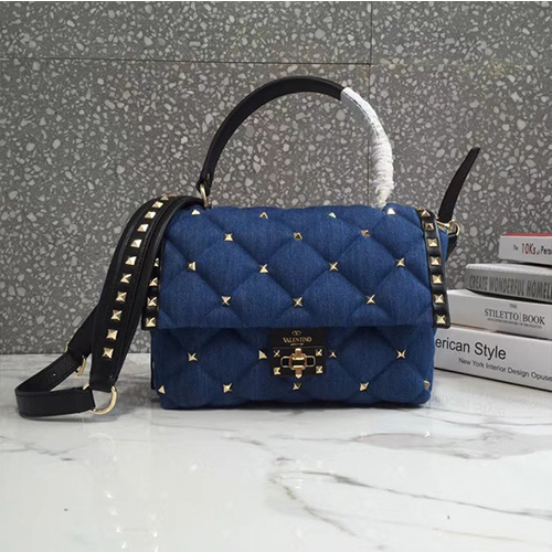 VALENTNIO 발렌티노 캔디스터드 탑핸들백 0055