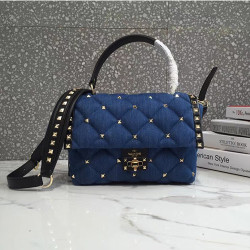 VALENTNIO 발렌티노 캔디스터드 탑핸들백 0055