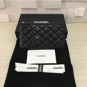 CHANEL 샤넬 지퍼 파우치015