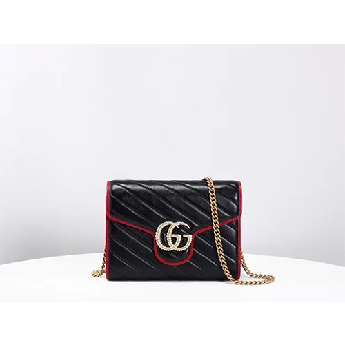 GUCCI 구찌 마몬트 체인월릿 573807