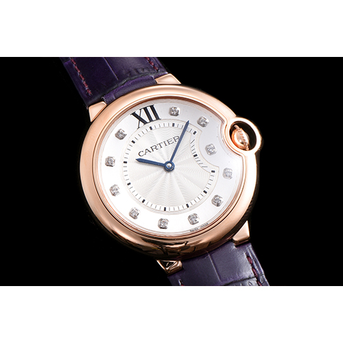 CARTIER 까르띠에 발롱블루 36mm 쿼츠-5 WE902028