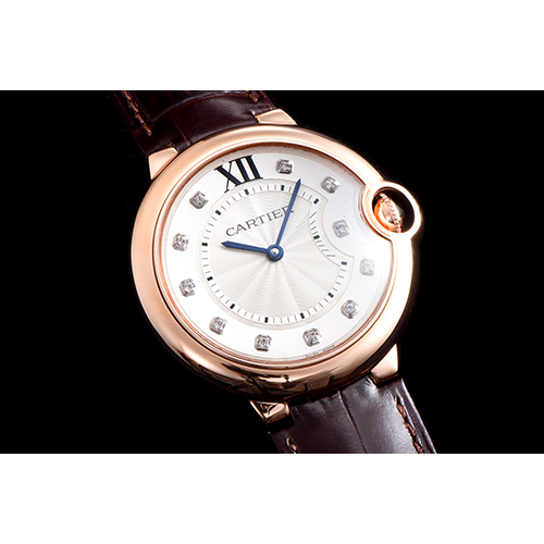 CARTIER 까르띠에 발롱블루 36mm 쿼츠-6 WE902028