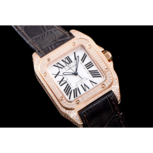CARTIER 까르띠에 산토스 34mm-10 WM502151 수정형