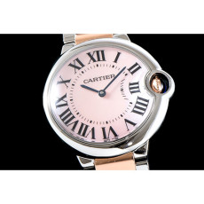 CARTIER 까르띠에 발롱블루 36mm 쿼츠-15 W69011Z4