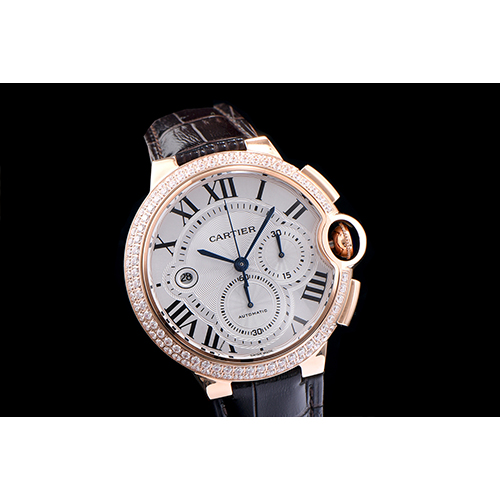 CARTIER 까르띠에 발롱블루 크로노그라프-11