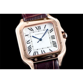 CARTIER 까르띠에 산토스 35mm 쿼츠-1 WGSA0008