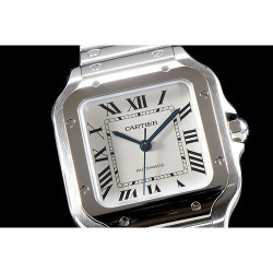 CARTIER 까르띠에 산토스 35mm-8 수정형 WSSA0010
