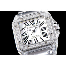 CARTIER 까르띠에 산토스 38mm WM505014-3