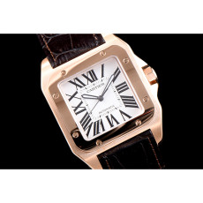 CARTIER 까르띠에 산토스 42mm-34 W20095Y1