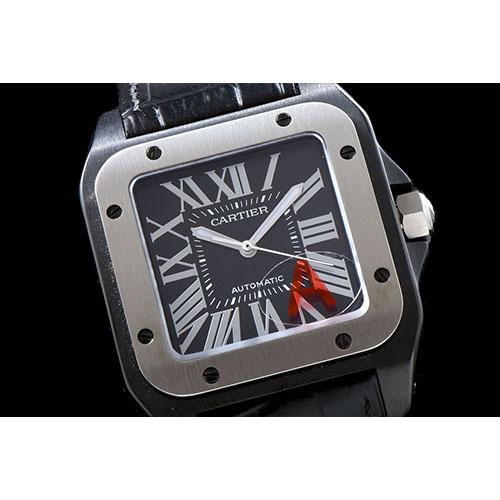 CARTIER 까르띠에 산토스 42mm-35 수정형 W2020010