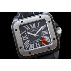 CARTIER 까르띠에 산토스 42mm-35 수정형 W2020010