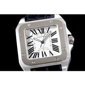 CARTIER 까르띠에 산토스 남성용-8 수정형 W20106X8