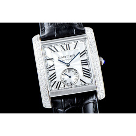 CARTIER 까르띠에 탱크 남성용 44mm-57 W5330003
