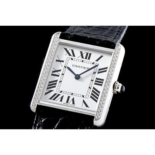 CARTIER 까르띠에 탱크 솔로 남성용-79 쿼츠 WT200006