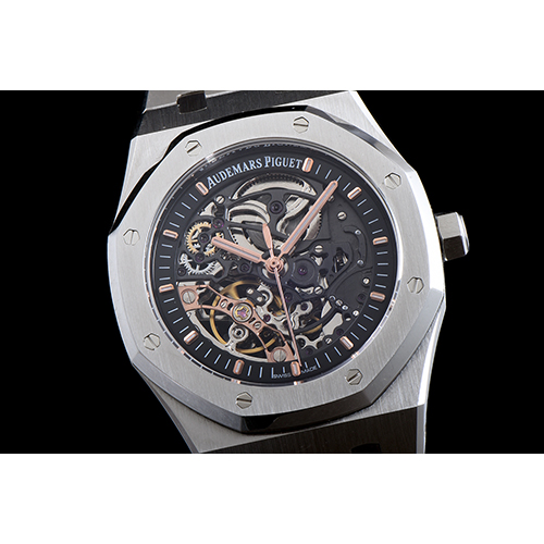 AUDEMARS PIGUET 오데마피게 로얄오크 스켈레톤-7 칼리버 15407ST.OO.1220ST.01