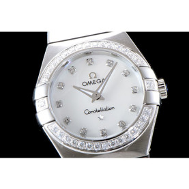 OMEGA 오메가 컨스틸레이션 여성용 쿼츠-4 123.15.27.60.55.003