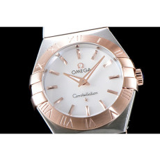 OMEGA 오메가 컨스틸레이션 여성용 쿼츠-6 123.20.24.60.05.001