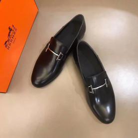 HERMES 에르메스 가죽 로퍼 M1911-2