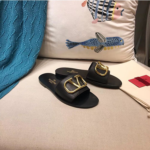 VALENTINO 발렌티노 VRING 브이링 뮬 슬리퍼 M1234-1