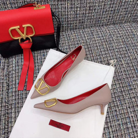 VALENTINO 발렌티노 VRING 브이링 미들힐 4cm M2761-2