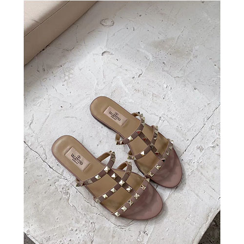 VALENTINO 발렌티노 락스터드 샌들힐 N01472-1
