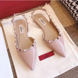VALENTINO 발렌티노 락스터드 슬링백 1cm M1349-11