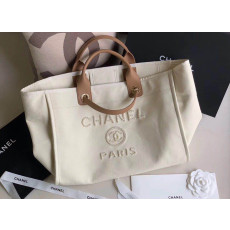 CHANEL 샤넬 진주 도빌백 A67001