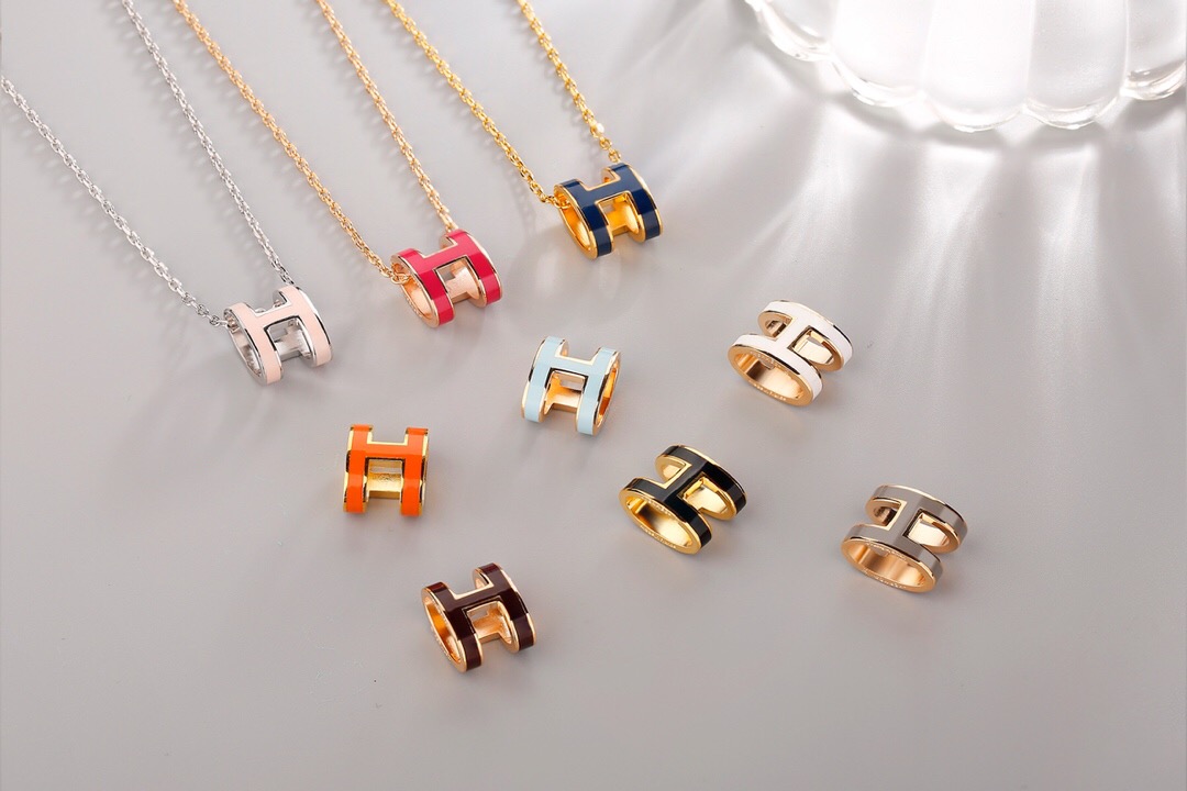 HERMES 에르메스 H 목걸이