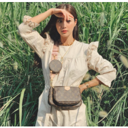  [배우 기은세] LOUIS VUITTON 루이비통 멀티 포쉐트 악세수아 로즈클레르  M44823 2COLOR