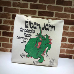 GUCCI 구찌 레더 프린팅 공룡 신상 519335