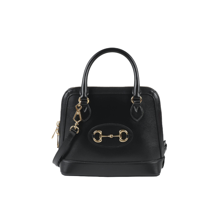 GUCCI 구찌 1955 홀스빗 스몰 탑 핸들백 블랙 621220 신상