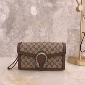 GUCCI 구찌 디오니서스 레더 스트랩 클러치 621197 2020/신상