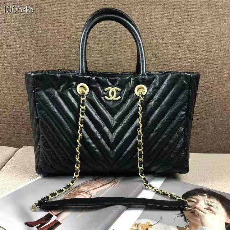 CHANEL 샤넬 라지 쇼핑백 A057974