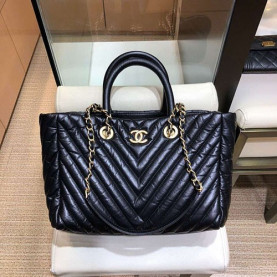 CHANEL 샤넬 라지 쇼핑백 A057974