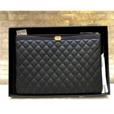 CHANEL 샤넬 캐비어 클러치 AS1034