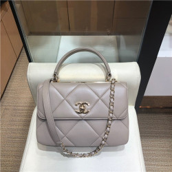CHANEL 샤넬 탑핸들 플랩백 AS92236-1