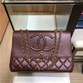 CHANEL 샤넬 CC 로고 플랩백 A92233-1