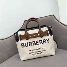 BURBERRY 버버리 캔버스 토트백 B30159