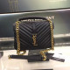 SAINT LAURENT 생로랑 사첼백 골드 토트&숄더 24CM Y87105-4