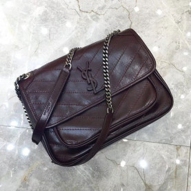SAINT LAURENT 생로랑 빈티지선셋백 스몰 22CM Y30121-3