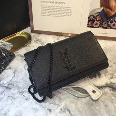 SAINT LAURENT 생로랑 캐비어 체인 숄더백 24CM Y140500