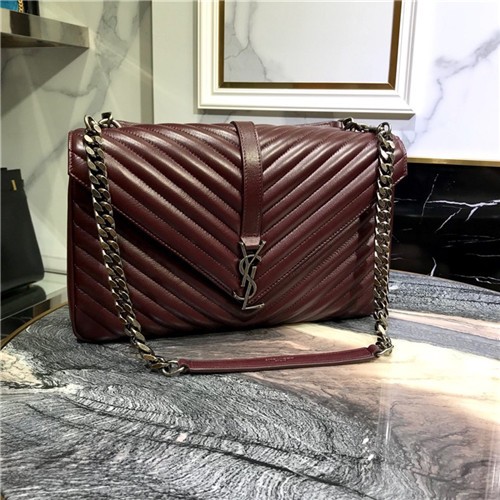SAINT LAURENT 생로랑 사첼백 토트&숄더 32CM