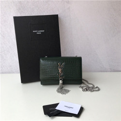SAINT LAURENT 생로랑 미니 체인 숄더백 Y933887-7