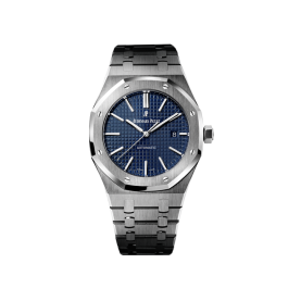 33위 AUDEMARS PIGUET 오데마 피게 하이퀄리티 로얄오크 네이비 3D 타입 와플다이얼 Cal.3120오토매틱 무브먼트