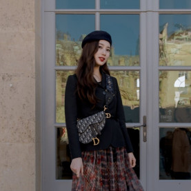 [미스에이 수지] DIOR 디올 오블리크 새들 핸드&숄더백