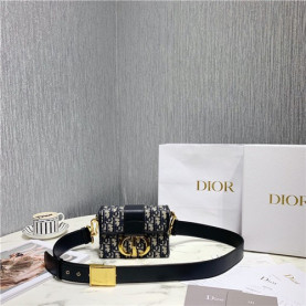 DIOR 디올 몽테뉴 오블리크 미니 박스 M9204
