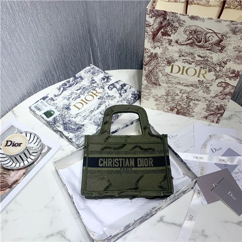 DIOR 디올 미니 북 토트백 D50337-4