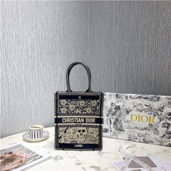 DIOR 디올 미니 북 토트백 D68810-3