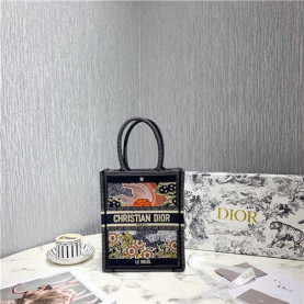 DIOR 디올 미니 북 토트백 D68810-4