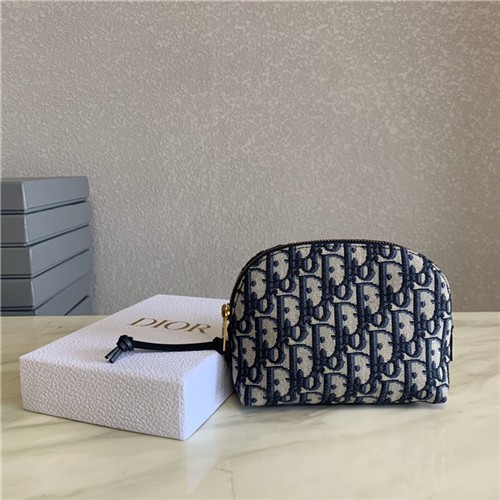 DIOR 디올 오블리크 파우치 17CM  D20911